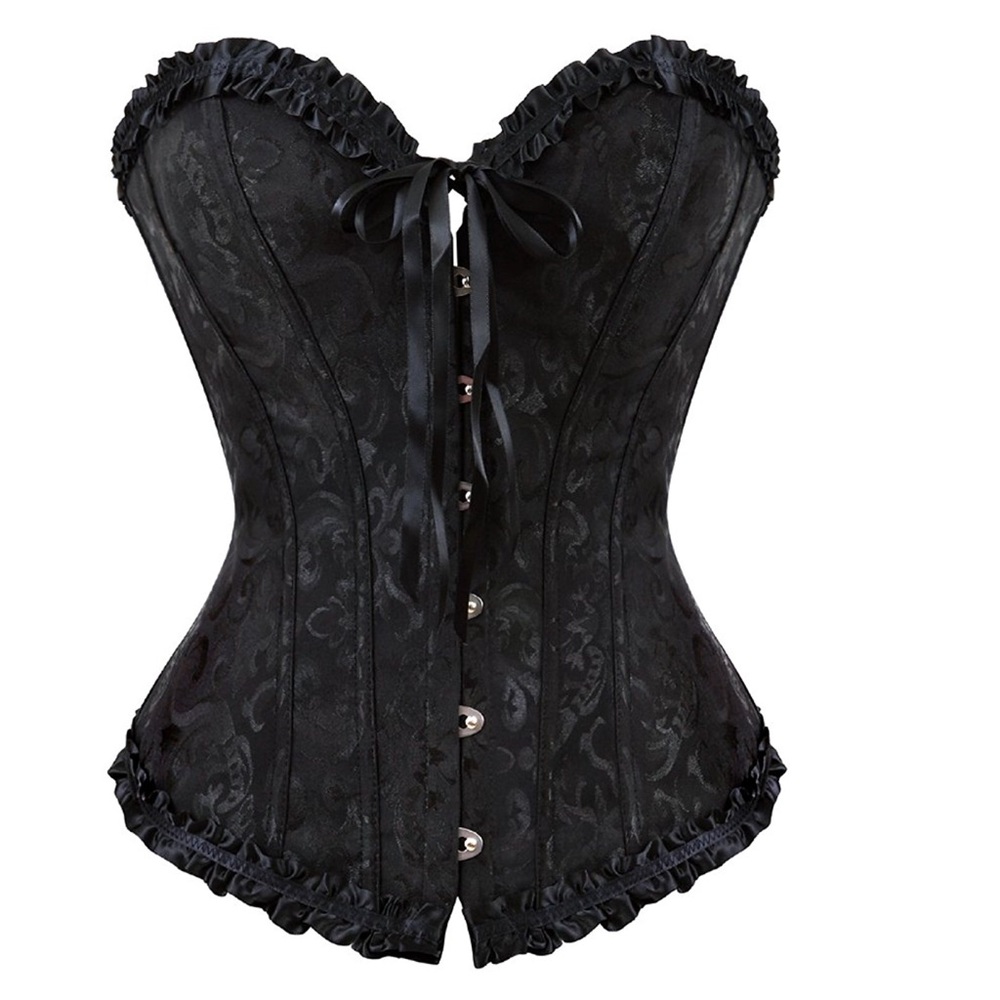 Lace up Corset Bustier